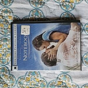 The Notebook Y2K Ryan Gosling Rachel McAdams Romantic Drama DVD